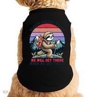 Sloth Hiking Team Hiking Gifts Funny Sloth Doggie Tank thumb 0