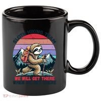 Sloth Hiking Team Hiking Gifts Funny Sloth 11oz C Handle Ceramic Mug thumb 0