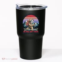 Sloth Hiking Team Hiking Gifts Funny Sloth Tumbler thumb 0