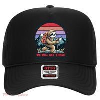 Sloth Hiking Team Hiking Gifts Funny Sloth Hat thumb 0