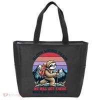 Sloth Hiking Team Hiking Gifts Funny Sloth Tote Bag thumb 0