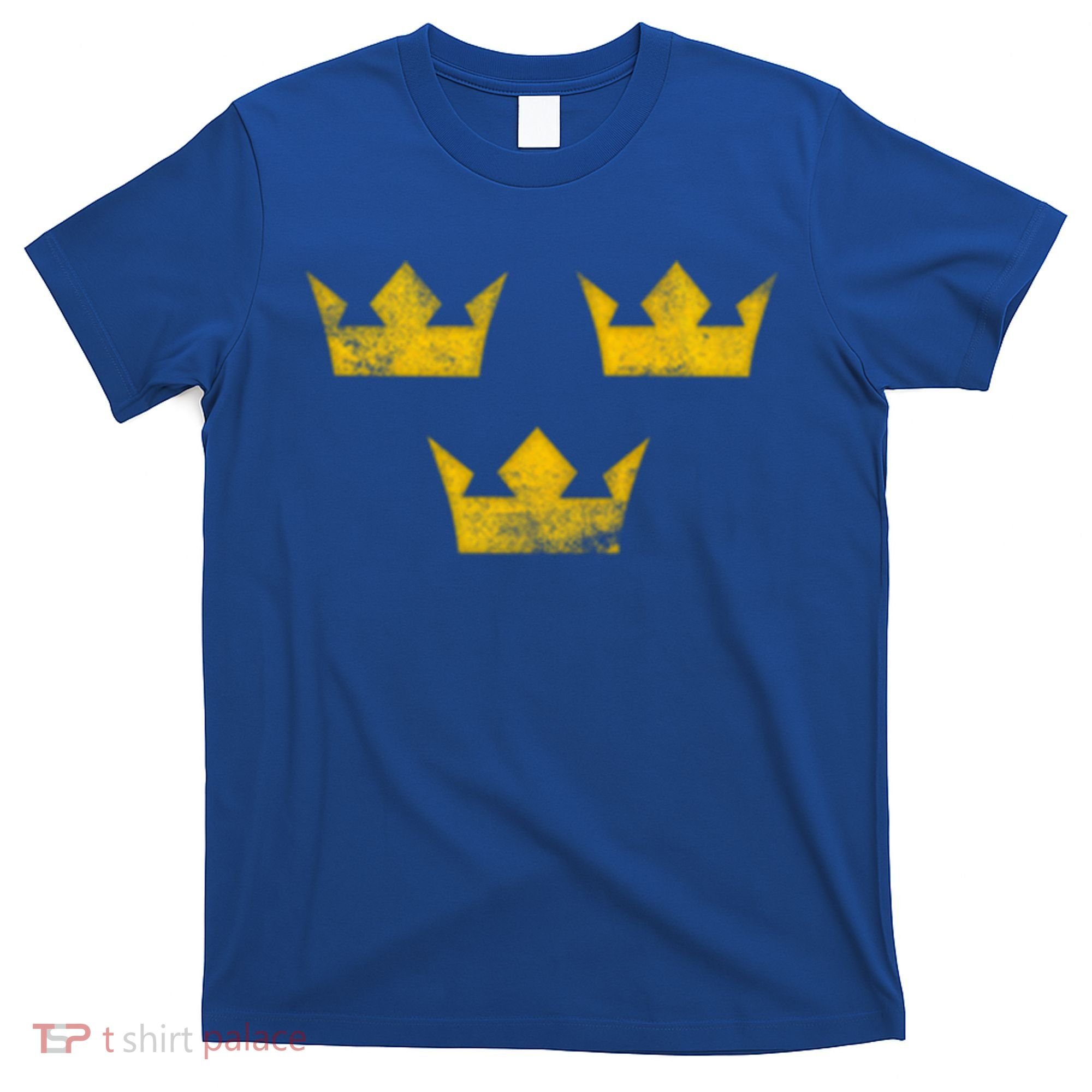 Sweden Heritage Tre Kronor Three Crowns Vintage Sverige Gift T-Shirt