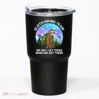 Sloth Hiking Team Funny Sloth Hiking Lover Tumbler thumb 0