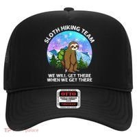 Sloth Hiking Team Funny Sloth Hiking Lover Hat thumb 0