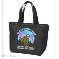 Sloth Hiking Team Funny Sloth Hiking Lover Tote Bag thumb 3