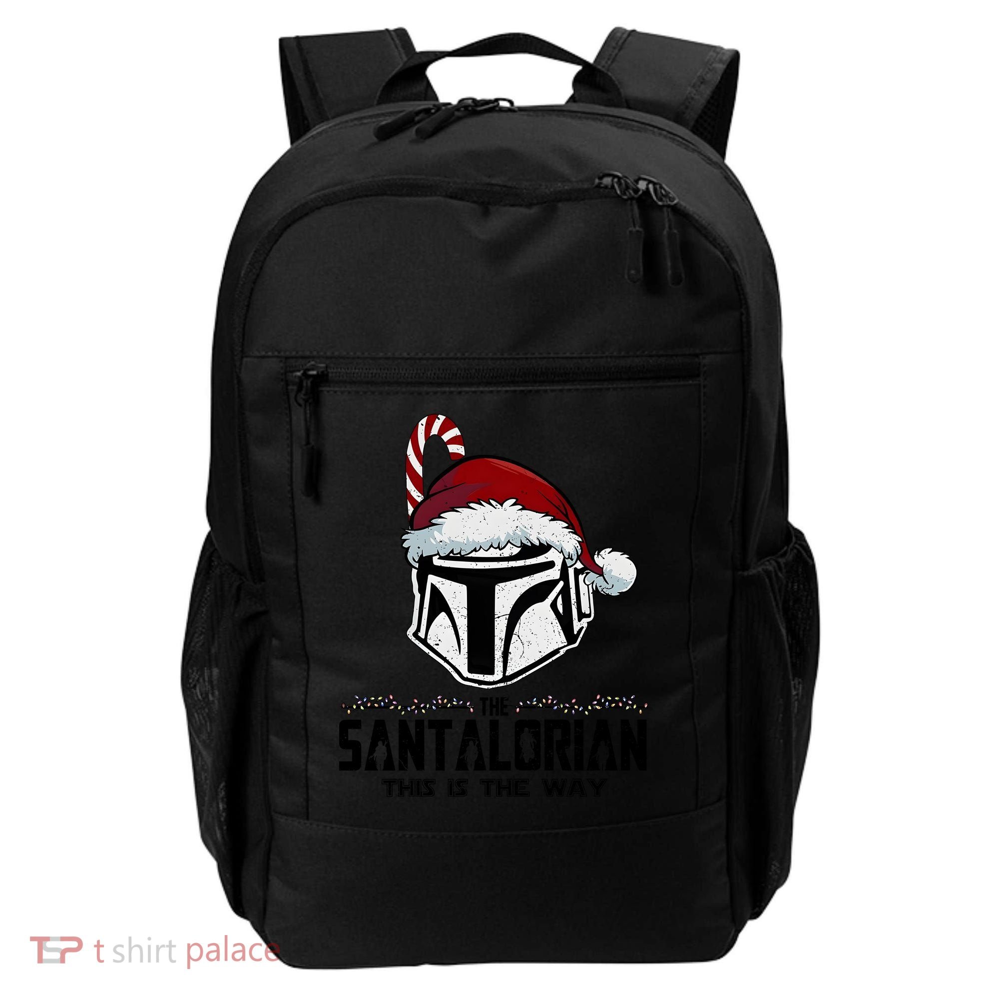 Santalorian Hunter This Is The Way Christmas Holiday Season Backpack