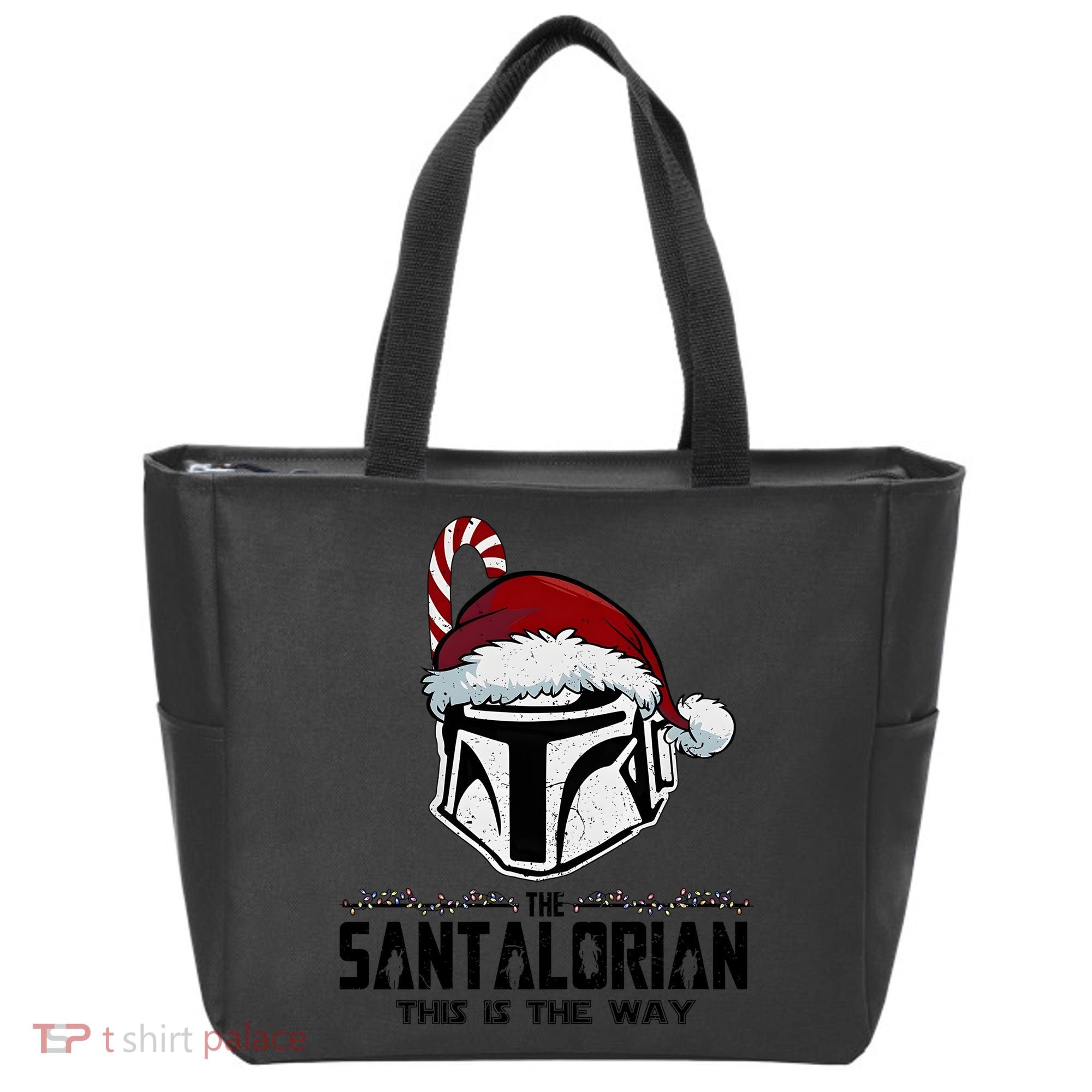 Santalorian Hunter This Is The Way Christmas Holiday Season Tote Bag