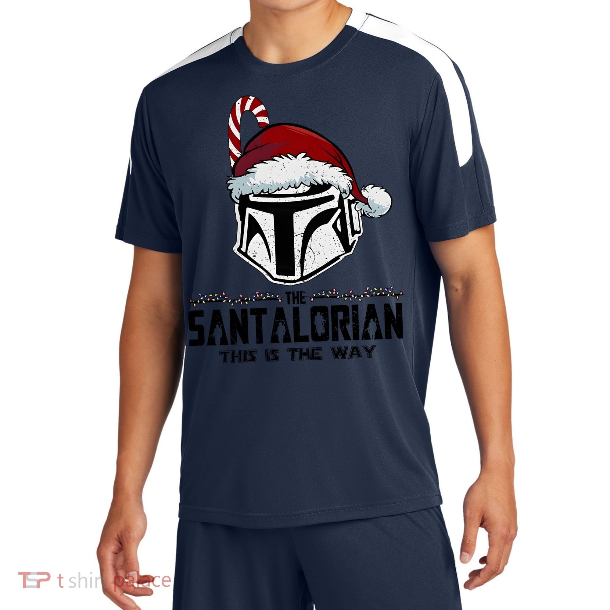 Santalorian Hunter This Is The Way Christmas Holiday Season Sport-Tek Competitor United Soccer Jersey