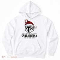 Santalorian Hunter This Is The Way Christmas Holiday Season Hoodie thumb 0