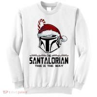 Santalorian Hunter This Is The Way Christmas Holiday Season Sweatshirt thumb 0