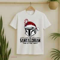 Santalorian Hunter This Is The Way Christmas Holiday Season T-Shirt thumb 2