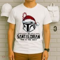 Santalorian Hunter This Is The Way Christmas Holiday Season T-Shirt thumb 6