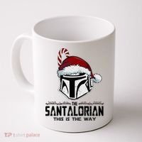 Santalorian Hunter This Is The Way Christmas Holiday Season Coffee Mug thumb 0