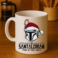 Santalorian Hunter This Is The Way Christmas Holiday Season Coffee Mug thumb 4