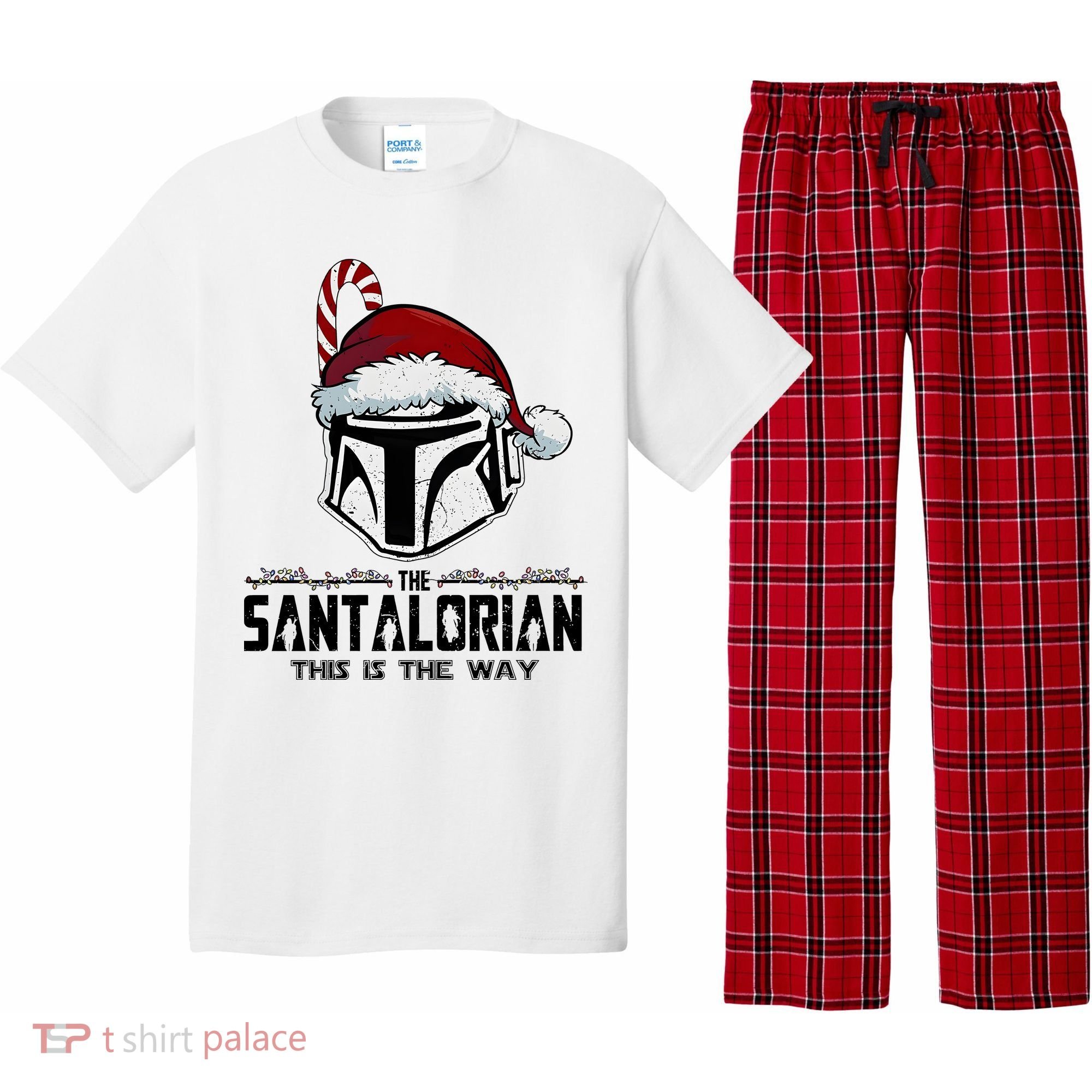 Santalorian Hunter This Is The Way Christmas Holiday Season Pajama Set