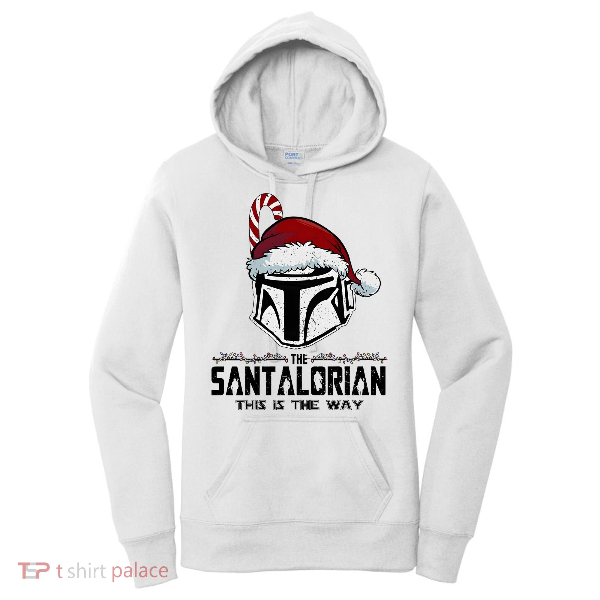 Santalorian Hunter This Is The Way Christmas Holiday Season Women's Hoodie
