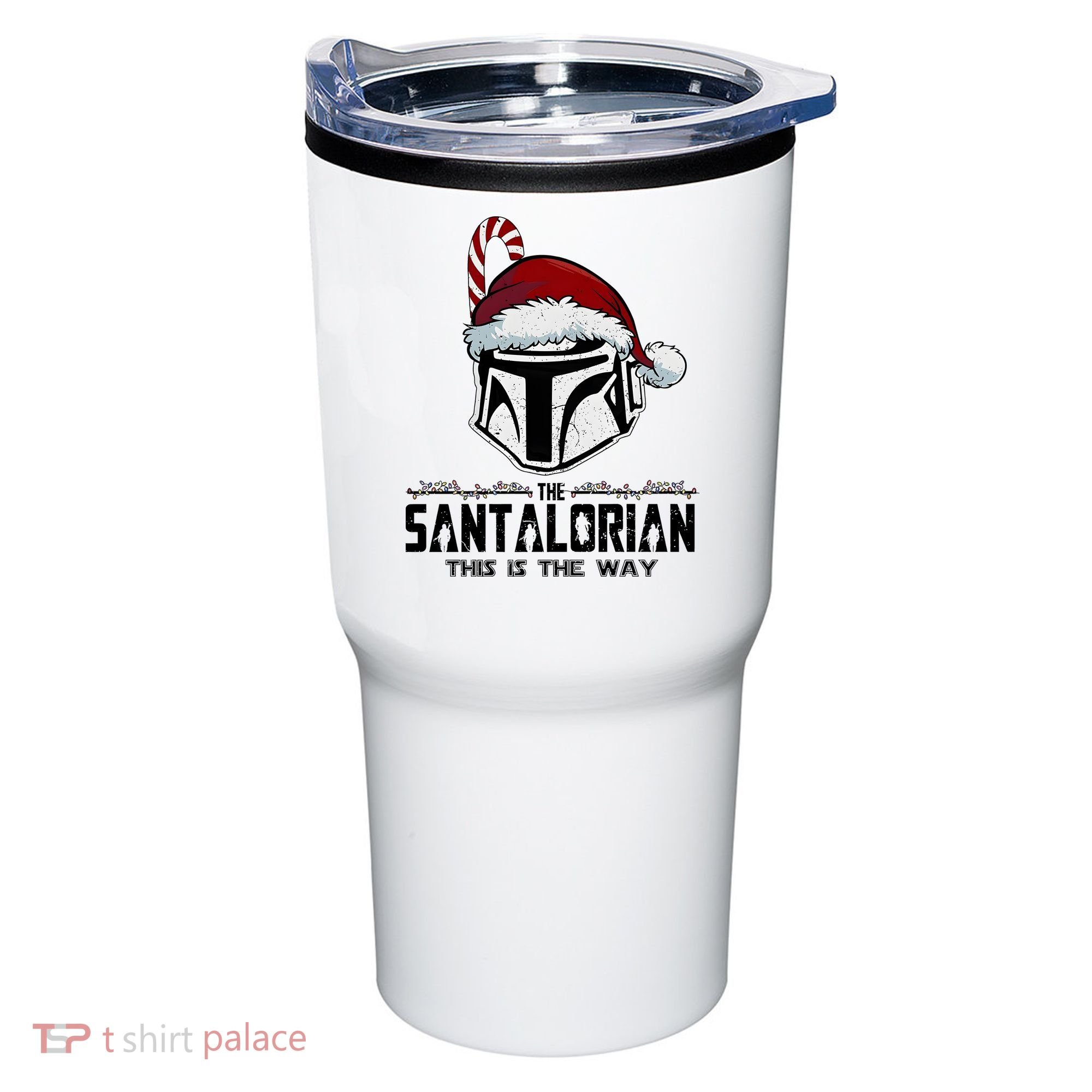Santalorian Hunter This Is The Way Christmas Holiday Season Tumbler