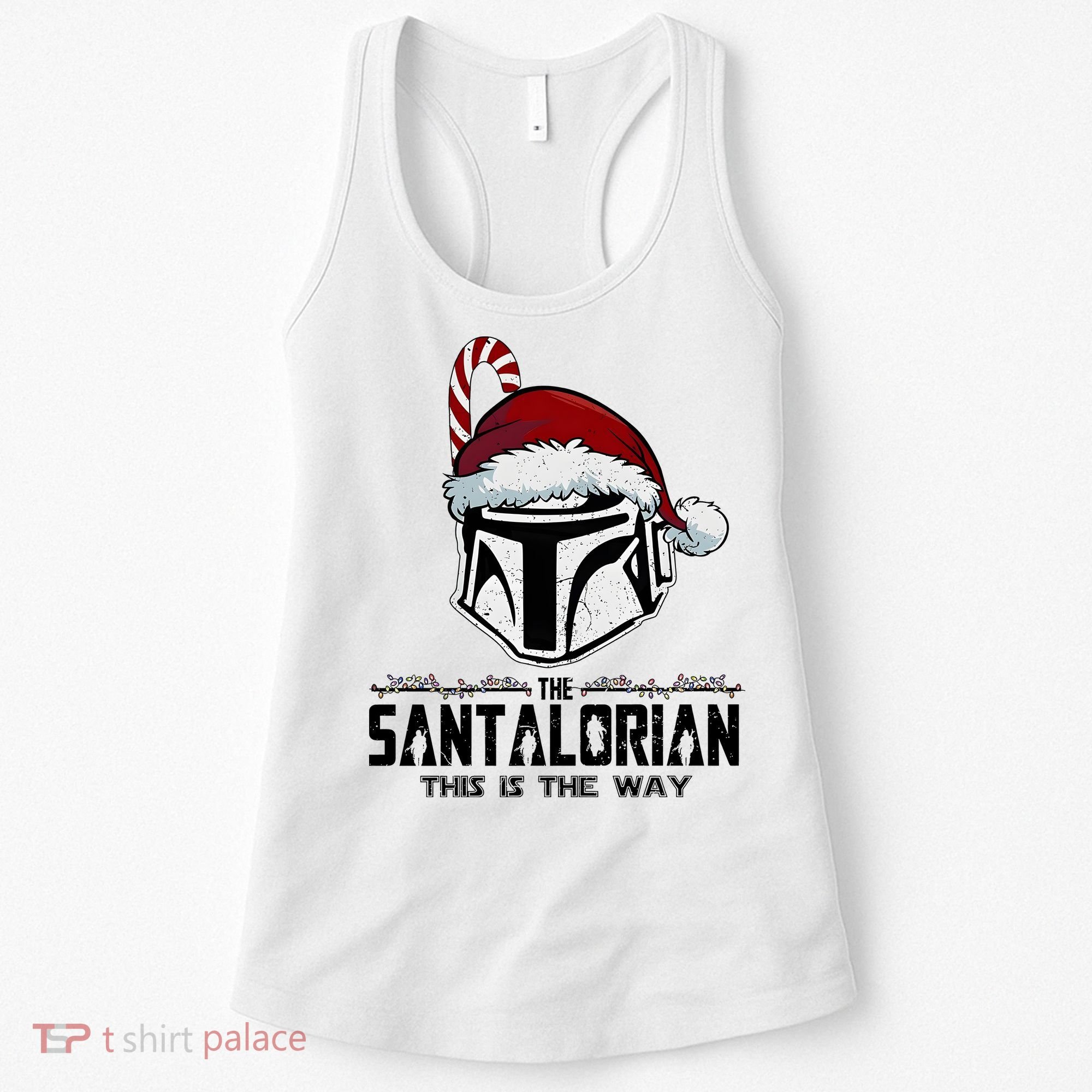 Santalorian Hunter This Is The Way Christmas Holiday Season Women's Tank Top