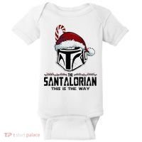 Santalorian Hunter This Is The Way Christmas Holiday Season Baby Bodysuit thumb 0