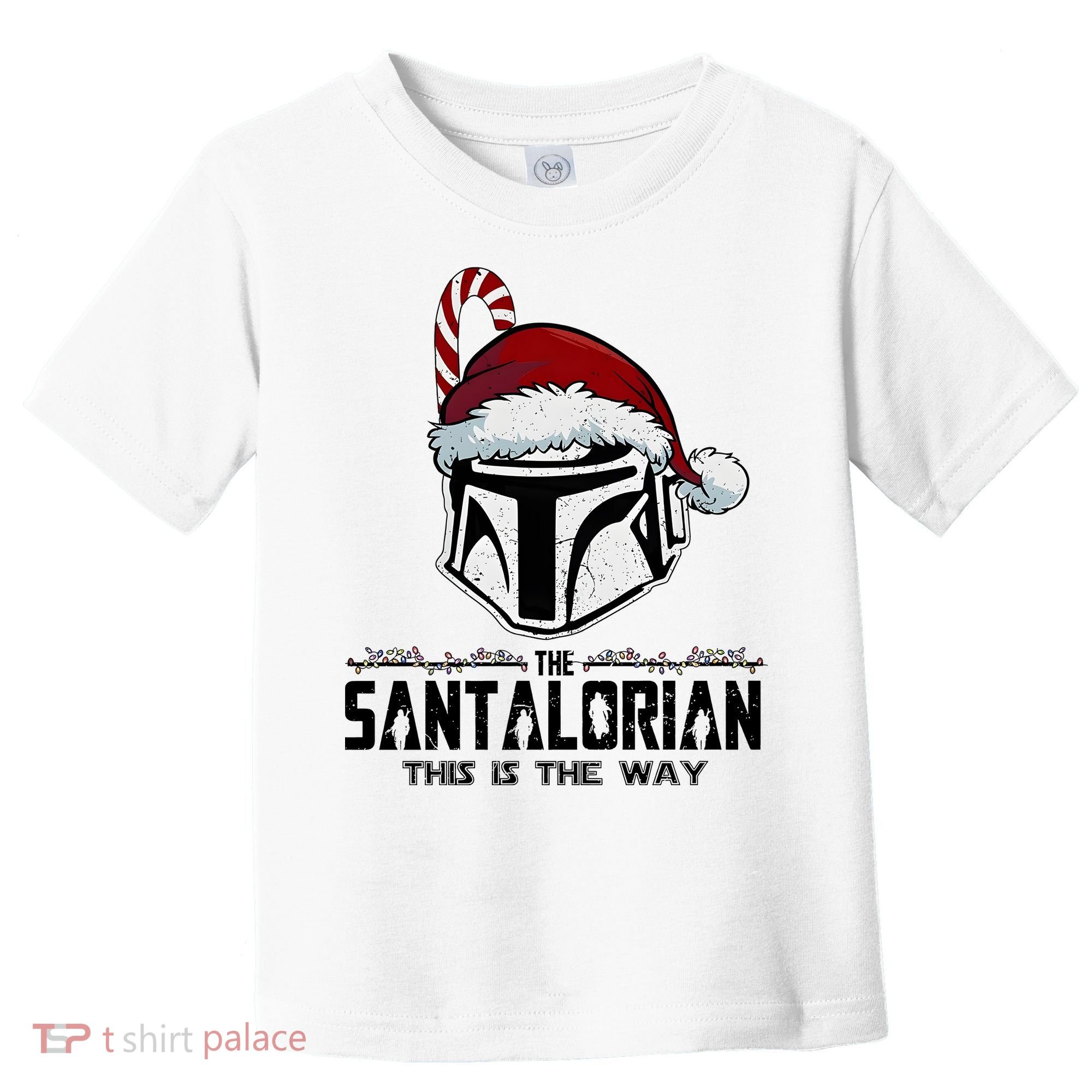 Santalorian Hunter This Is The Way Christmas Holiday Season Toddler T-Shirt