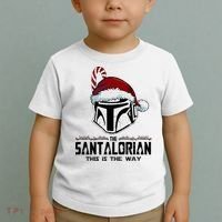 Santalorian Hunter This Is The Way Christmas Holiday Season Toddler T-Shirt thumb 2