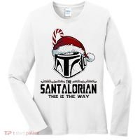 Santalorian Hunter This Is The Way Christmas Holiday Season Women's Long Sleeve Shirt thumb 0