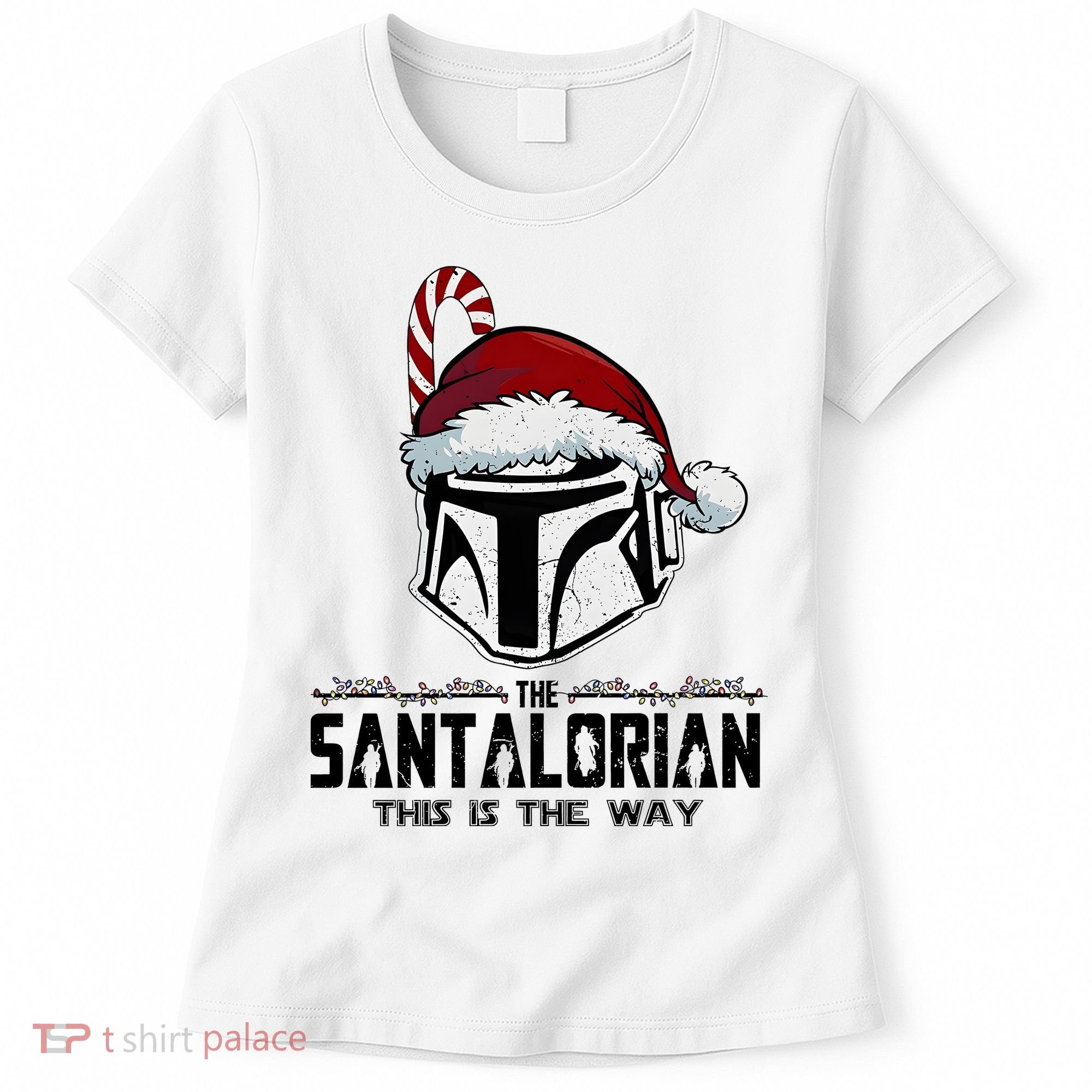 Santalorian Hunter This Is The Way Christmas Holiday Season Women's T-Shirt