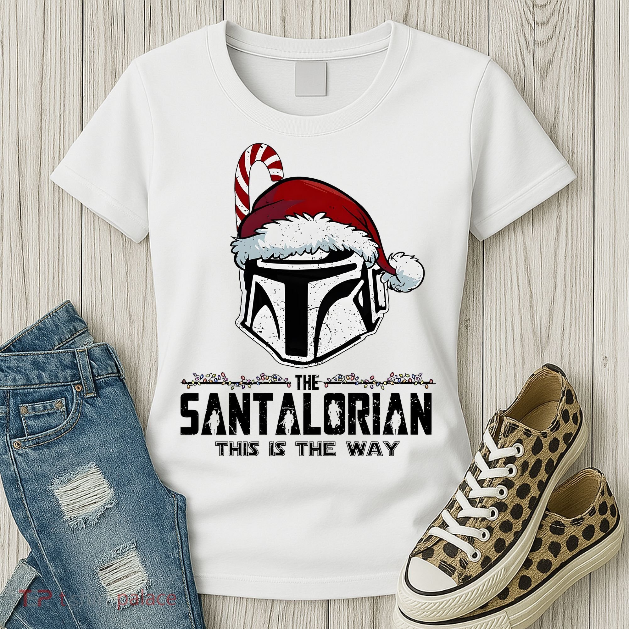 Santalorian Hunter This Is The Way Christmas Holiday Season Women's T-Shirt