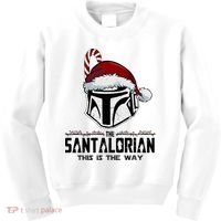 Santalorian Hunter This Is The Way Christmas Holiday Season Kids Sweatshirt thumb 0