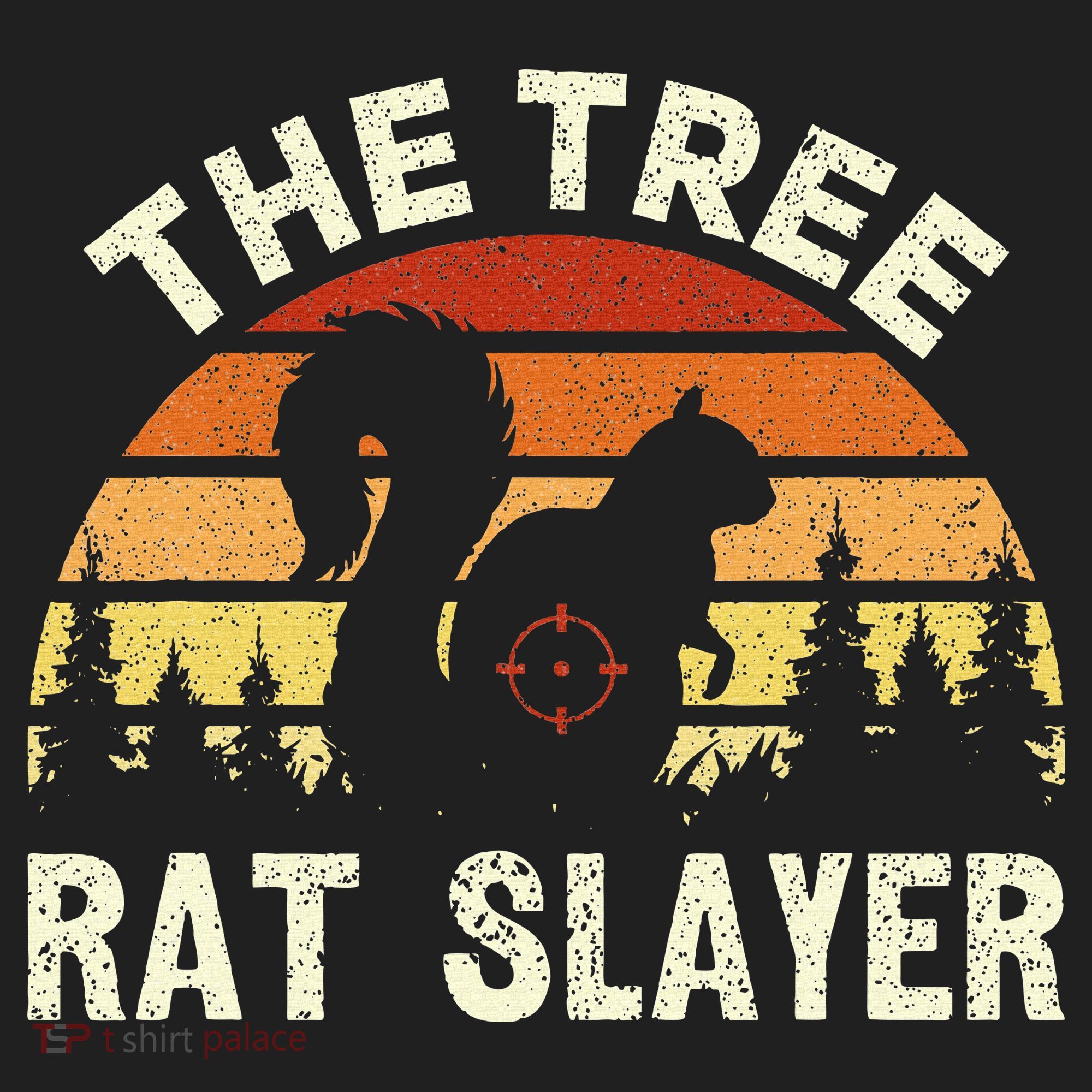Squirrel Hunter The Tree Rat Slayer Retro Squirrel Hunting Women's Sweatshirt