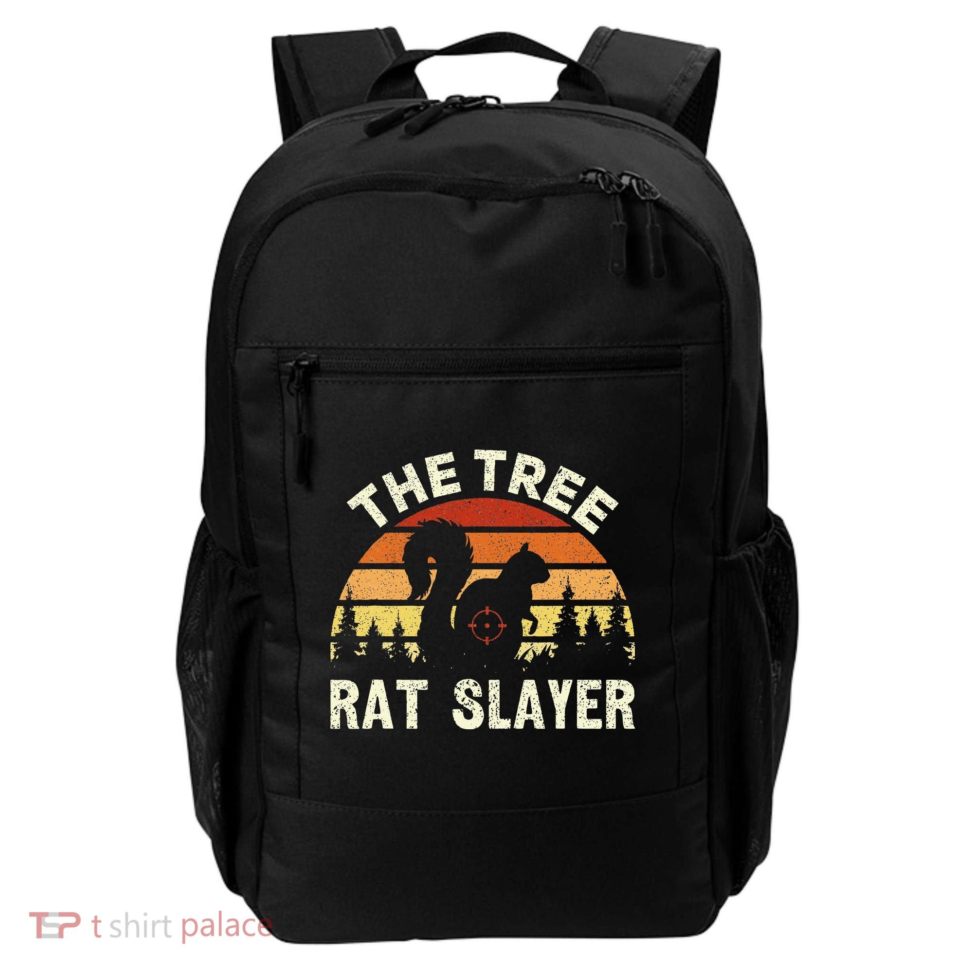 Squirrel Hunter The Tree Rat Slayer Retro Squirrel Hunting Backpack