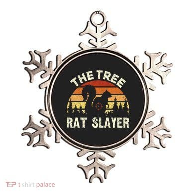 Squirrel Hunter The Tree Rat Slayer Retro Squirrel Hunting Ornament
