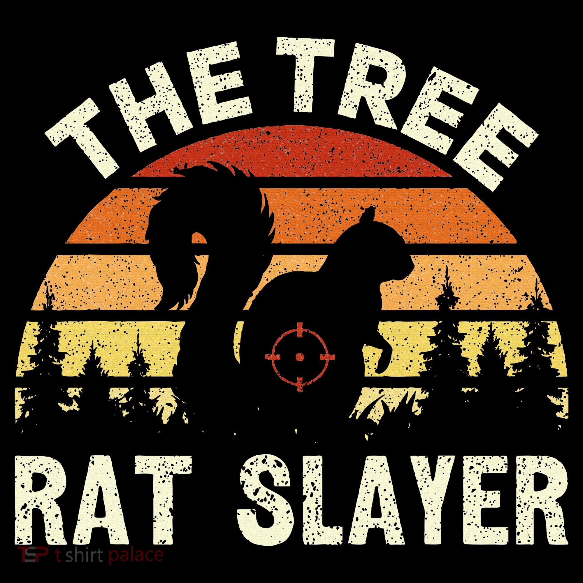 Squirrel Hunter The Tree Rat Slayer Retro Squirrel Hunting Women's Tank Top