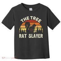 Squirrel Hunter The Tree Rat Slayer Retro Squirrel Hunting Toddler T-Shirt thumb 0