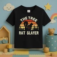 Squirrel Hunter The Tree Rat Slayer Retro Squirrel Hunting Toddler T-Shirt thumb 3