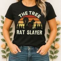 Squirrel Hunter The Tree Rat Slayer Retro Squirrel Hunting Women's T-Shirt thumb 2
