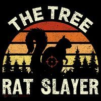 Squirrel Hunter The Tree Rat Slayer Retro Squirrel Hunting Kids T-Shirt thumb 4