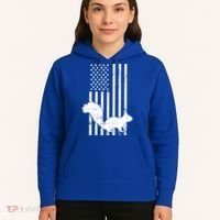 Squirrel Hunting Us Flag Squirrel Hunter Great Gift Hoodie thumb 5