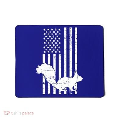 Squirrel Hunting Us Flag Squirrel Hunter Great Gift Mousepad