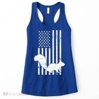 Squirrel Hunting Us Flag Squirrel Hunter Great Gift Women's Tank Top thumb 0