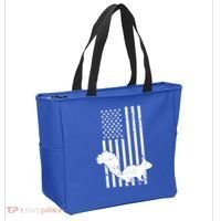 Squirrel Hunting Us Flag Squirrel Hunter Great Gift Tote Bag thumb 2