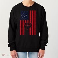 Samoa Handfist Usa America Samoan Flag Samoan Pride Women's Sweatshirt thumb 0
