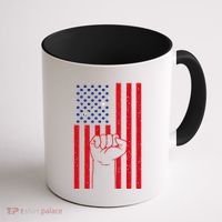 Samoa Handfist Usa America Samoan Flag Samoan Pride Coffee Mug thumb 1