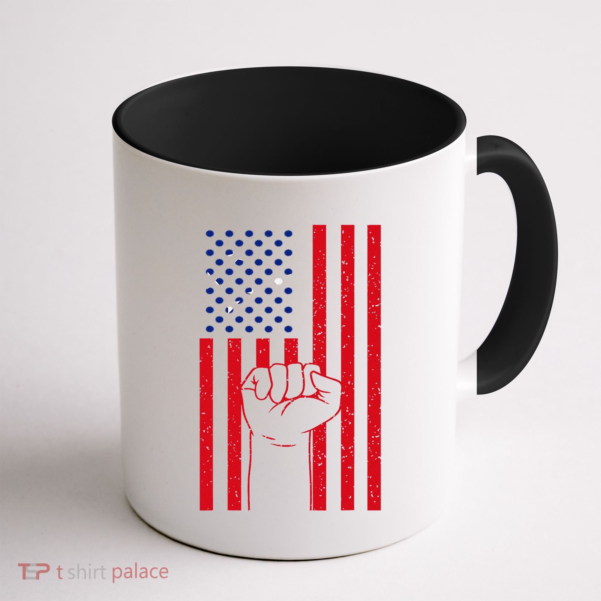 Samoa Handfist Usa America Samoan Flag Samoan Pride Coffee Mug