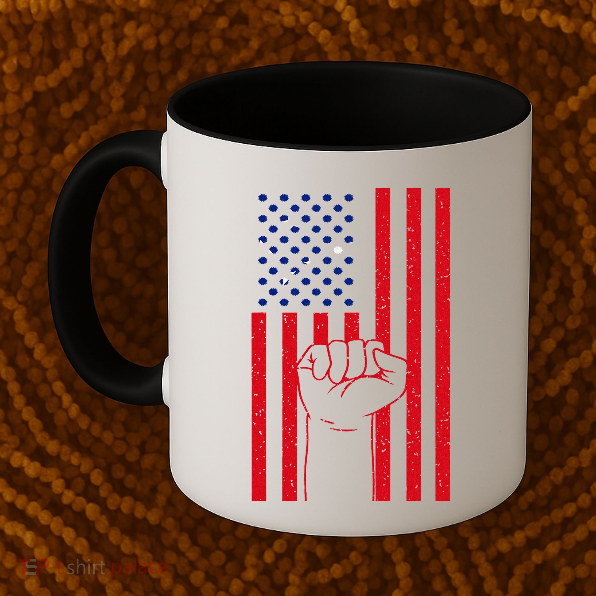 Samoa Handfist Usa America Samoan Flag Samoan Pride Coffee Mug