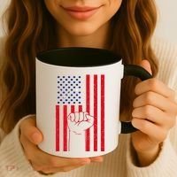 Samoa Handfist Usa America Samoan Flag Samoan Pride Coffee Mug thumb 3
