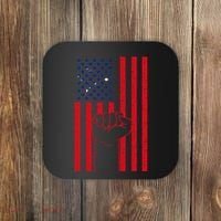 Samoa Handfist Usa America Samoan Flag Samoan Pride Coaster thumb 0