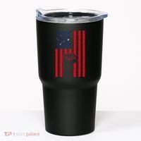 Samoa Handfist Usa America Samoan Flag Samoan Pride Tumbler thumb 0