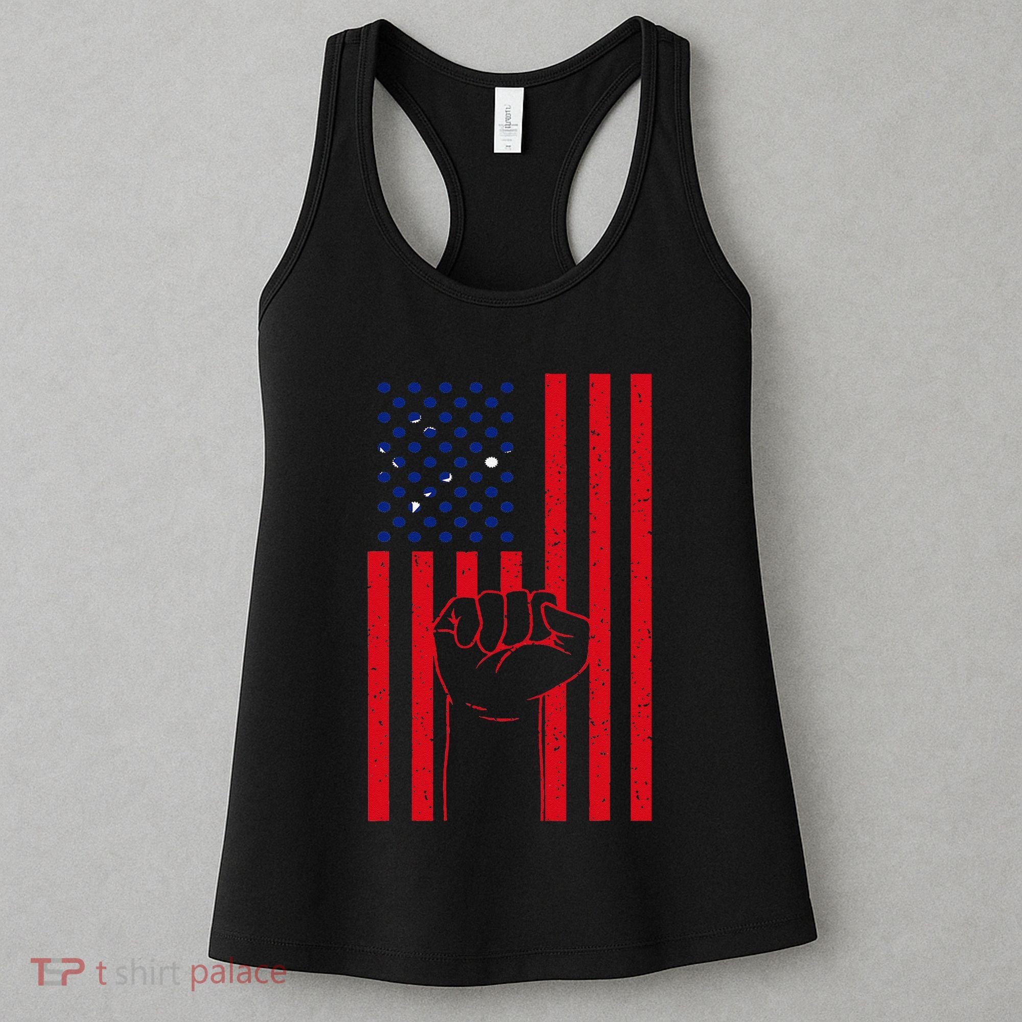 Samoa Handfist Usa America Samoan Flag Samoan Pride Women's Tank Top