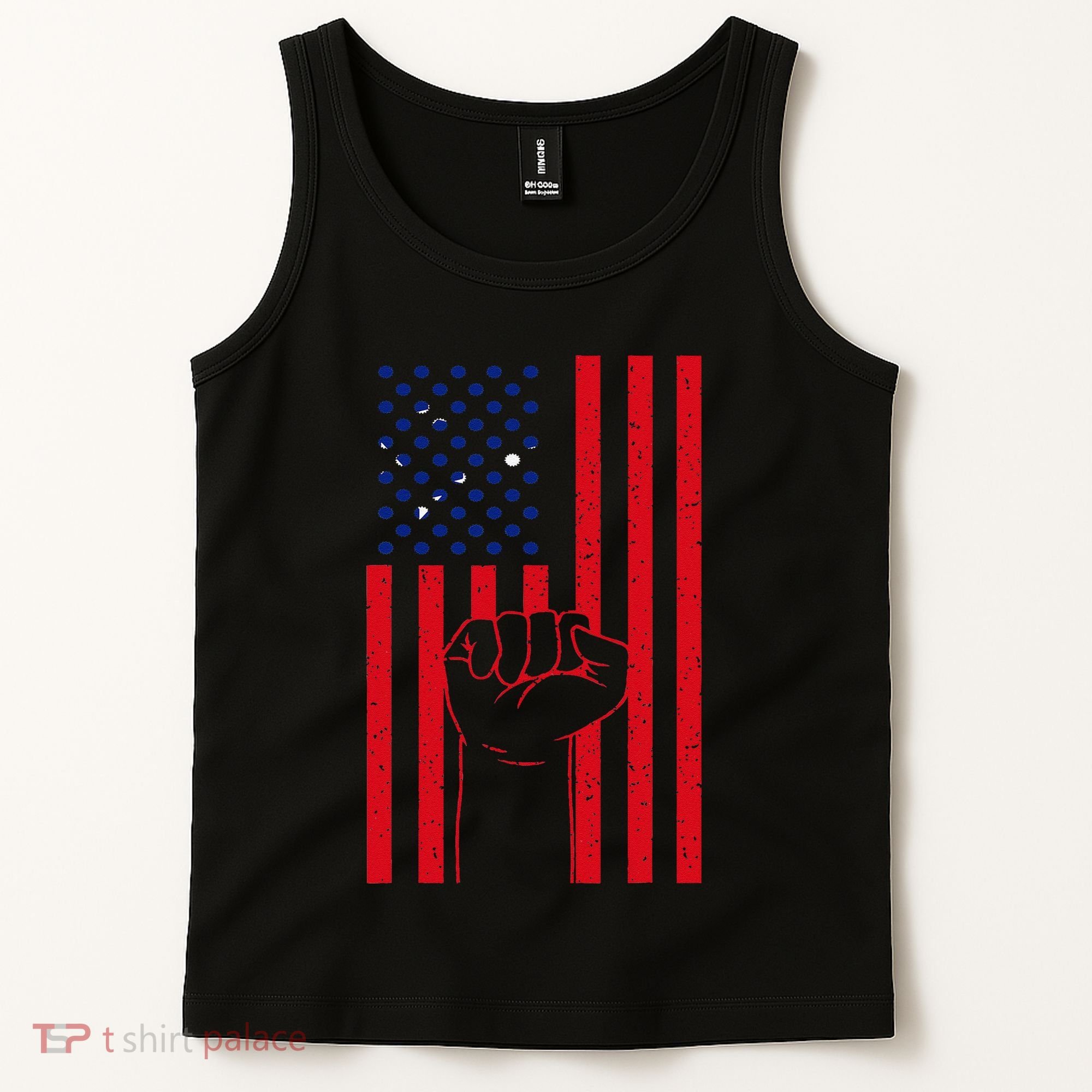 Samoa Handfist Usa America Samoan Flag Samoan Pride Tank Top